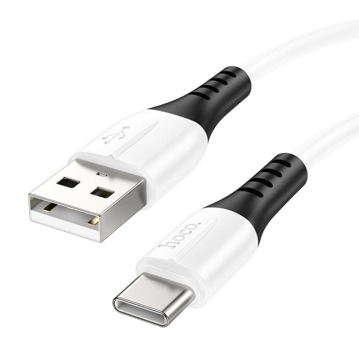Hoco X82 1M Bendproof Soft USB to Type C Cable with Fast Charging and Data Transfer Support