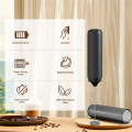 NAMUNY Rechargeable Milk Frother Hanheld,Electric Coffee Frother,Portable Hand Frother Wand Drink Mixer for Matcha Lattes. 