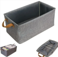 3 Pcs Open Foldable Steel Frame Storage Box For Clothes Wardrobe Organizer Living Box Storage Box. 