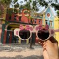 Linman Uonevic Eyepieces, sunscreen, safety, children's outdoor activities, glasses, external line protection, children's baby sunglasHot Selling ses, purple Fifty percent discount *8.2cm, fitting, matte.2 children's sunglasses, comfortable small ear desi. 