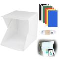 Photo Light Box Photography - Mini Portable Photo Studio Lightbox For Product Photography - White Box Folding Photo Tent 40Cm 16"X16". 