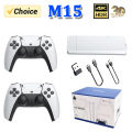 Device: Game Title: Arcade PS1 Compatible Retro Classic Controller Game Console M15 Wireless Gaming 20000. 