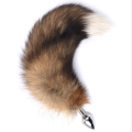 FoxTail Butt Plug 20" SILVER FOXTAIL Butt Plug Tail Plug ANAL Plug Sex Toy Dildo Anal Plug Wolf Tail Butt Plug Tails Cosplay Butt Plugs. 