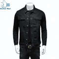 Men Black  Casual Jeans Jacket Comfortable Wear Premium Quality. 