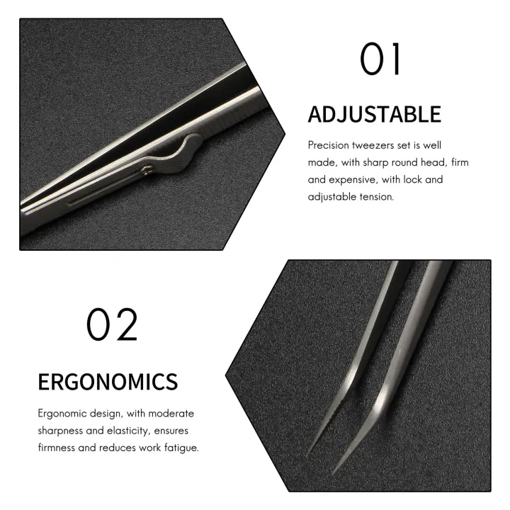 4%20Pieces%20Precision%20Soldering%20Tweezer%20ESD%20Anti-Static%20Industrial%20Electronic%20Tweezers%20Tool%20Set%20for%20Jewelry%20Makeing%20Craft%20-%20Image%202