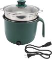 MTS Multifunctional Cooking Electric Pot Electric Cooking Pot, Rapid Noodles Maker, 1.8L Non-Stick Mini Hot Pot Food Steamer Momo Maker 600W. 