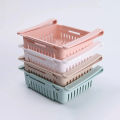 Adjustable Stretchable Refrigerator Organizer Set Of 2 Pieces - With Draining Hole. 
