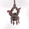 Axia Krafts Antique Dalucha 9.7x22Cms | Hanging Panas | Diyo Holder | Decoration | Axia Krafts - Nepali Handmade Panas |. 
