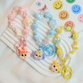 Cute Popmart Crybaby Phone Lanyard Creative Sweet Phone Wrist Strap Colorful Fashion Beaded Pendant Lanyard. 