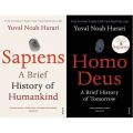 Bundle Of Two Book By Yuval Noah Harari (Homo Deus: A Brief History Of Tomorrow And Sapiens) |Yuval Noah Harari Combo. 