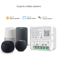 16A WiFi Mattre Smart Switch with Power Metering Mini Smart Breaker Smart Life Control Support Home Accessories. 