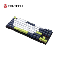 Atom87S MK877S Mori Edition Mechanical Keyboard WHITE (RED SWITCH). 