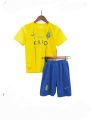 Alnassr Ronaldo No7 Printed Jersey For Kids. 