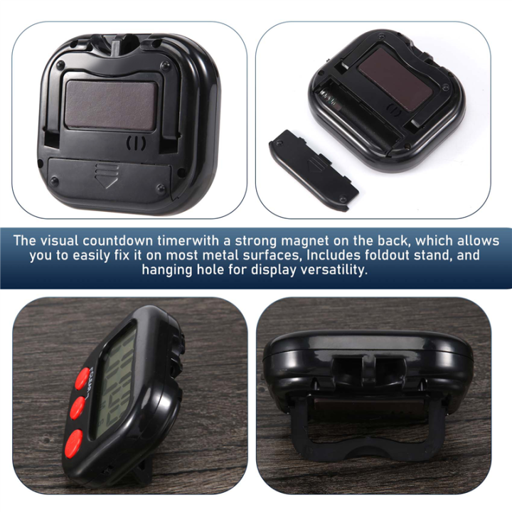 ARELENE%20Kitchen%20Timer,%20Digital%20Visual%20Timer%20Magnetic%20Clock%20Stopwatch%20Countdown%20Timer,%20Large%20LCD%20Screen%20Display%20for%20Cooking%20-%20Image%206