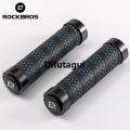Difutagui ROCKBROS Bicycle Handle Grips Soft MTB Handlebar Grips Anti-skid and Shock Bargain price Absorption Road Bike Grips With Double Lock Ring Grips Bike Parts. 