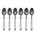 Silver Spoon Set - Pack Of 6. 