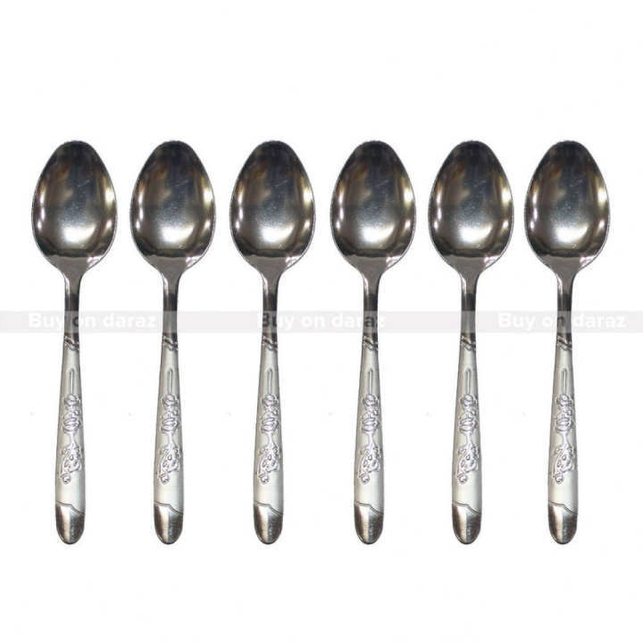 Silver Spoon Set - Pack Of 6