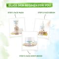 mamaearth Rice Gel Face Moisturizer With Rice Water & Niacinamide for Glass Skin - 100 ml. 