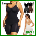 Lanyun [KIZLL] Womens Backless Bodysuits Full Body Shaper Tummy Fifty percent discount Control Slimming Sheath Push Up Thigh Slimmer Shapewear. 