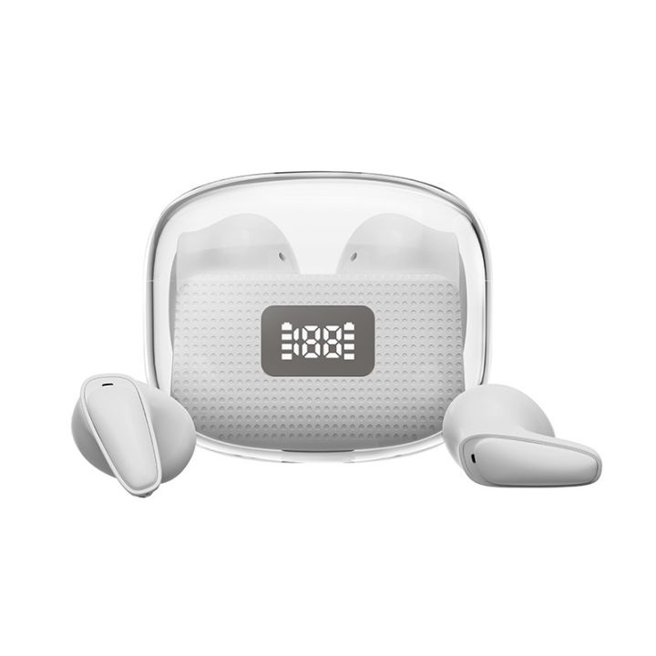 Whoever Transparent 【Whoever uses it, who praises it】TWS True Wireless Fully Transparent ...