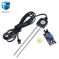 GREATZT Soil Moisture Detector Module Soil Humidity Sensor Meter Hygrometer Water Tester Corrosion Resistance Probe DC 3.3-12V. 