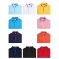 Pink overalls custom t-shirt summer short sleeve men's polo shirt lapel clothes factory clothes overalls overalls printed logo. 
