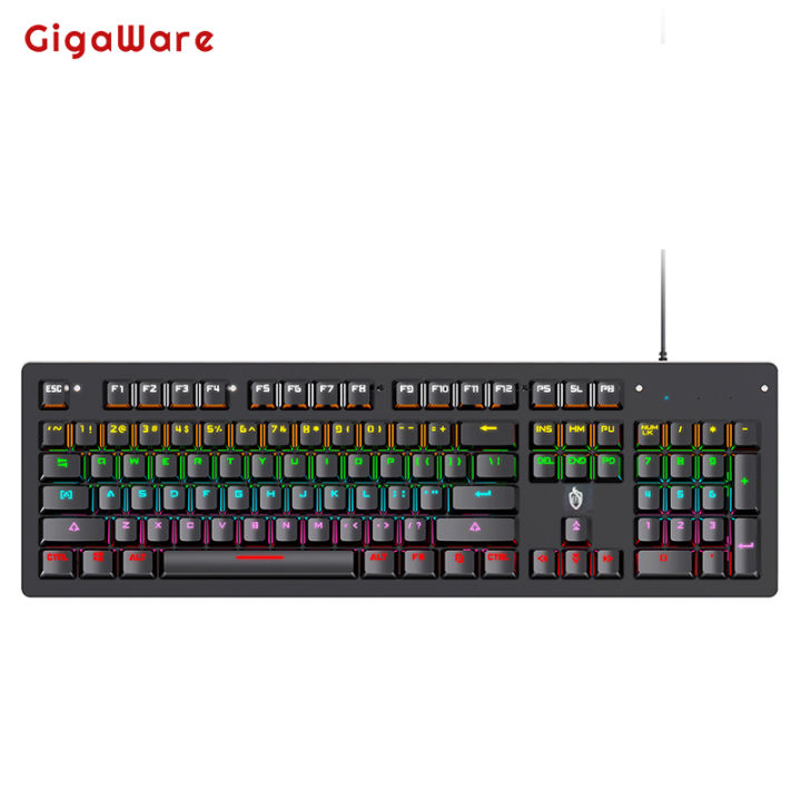 Gigaware%20Bajeal%20Hjk901%20Mechanical%20Keyboard%20Blue%20Switch%20Hot%20Swappable%20Gaming%20Keyboard%20-%20Image%202