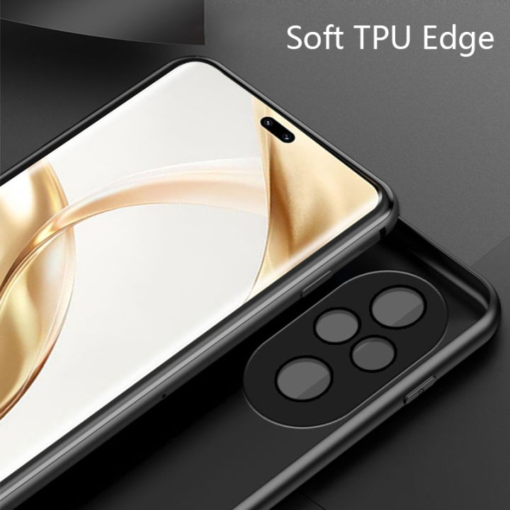 Biruiqu%20For%20Honor%20200%20Pro%20Shockproof%20Gradient%20Tempered%20Glass%20Back%20Soft%20Silicone%20Edge%20Case%20Cover%20-%20Image%204
