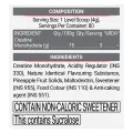 MuscleBlaze Creatine Monohydrate 320g Orange Flavor with CREAMP Micronized Powder for Muscle Building. 
