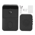 ARELENE Tuya Smart Doorbell with HD Night Vision WIFI 2-Way Intercom Real-Time Viewing for Home Security System Black. 