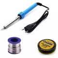 Soldering Iron Set 60W (Iron, Wire, Flux). 