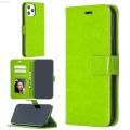 MRK3C For iPhone 12 Pro Max Crazy Horse Texture Horizontal Flip Leather Case with Holder y Card Slots y Wallet y Photo Frame. 