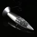 NEW 【Innovative design】New Brand 1pc 3D Rocket Multi Color Changing Lava Lamp RGB LED Glitter Party Mood Night Light Christmas Gift Bedside Night lamp. 