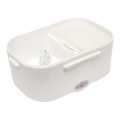 White Tan Electric Lunch Box. 