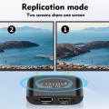 For Dual Monitor Extended Display Computer MST Hub MST DisplayPort to DisplayPort Adapter. 