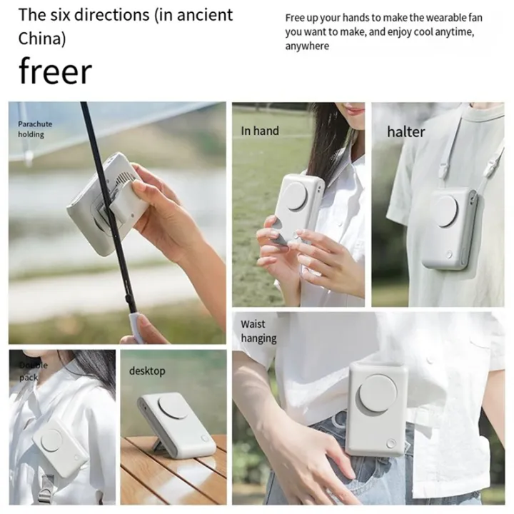 Rechargeable%20Portable%20Fan%20with%20Waist%20Clip%20and%20Neck%20Hanging%20Design,%20C%20-%20Image%202
