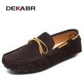 DEKABR Size 38~48 New Men Loafers Moccasins Casual Genuine Hide Shoes Fashion Men Slip on Driving Shoes Summer Style For Men. 