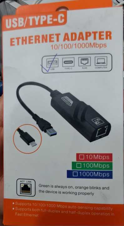 USB 3.0 to Ethernet Adapter, Driver Free 10/100/1000 Mbps Network RJ45 LAN Wired Gigabit Ethernet Adapter for Windows 10, 8.1, 7, XP, Linux, Mac OS, Chrome OS