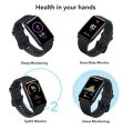 Honor Watch ES (Black, 4.16cm (1.64") AMOLED Touch Display) 95 Workout Modes, Automatic Workout Recognition, 12 Animated Workout Courses, Fast Charge, SpO2, Stress, Sleep Monitor, Watch Face Store. 