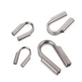 304 Stainless Steel Thimble 6mm 8mm 10mm 12mm Wire Rope Cable Thimbles Rigging ZHIXING. 