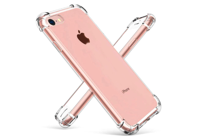 Iphone%206%20OR%206S%20Airbag%20Case%20Anti%20Shock%20and%20Anti-Scratch%20Resistant%20Clear%20View%20Transparent%20Silicone%20Back%20Cover%20-%20Image%202