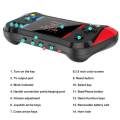 X7M 3.5 inch Game Console Built-in 500+ Video Games TV Support with AV Cable Output and 1 Joystick Rechargeable Game Box. 