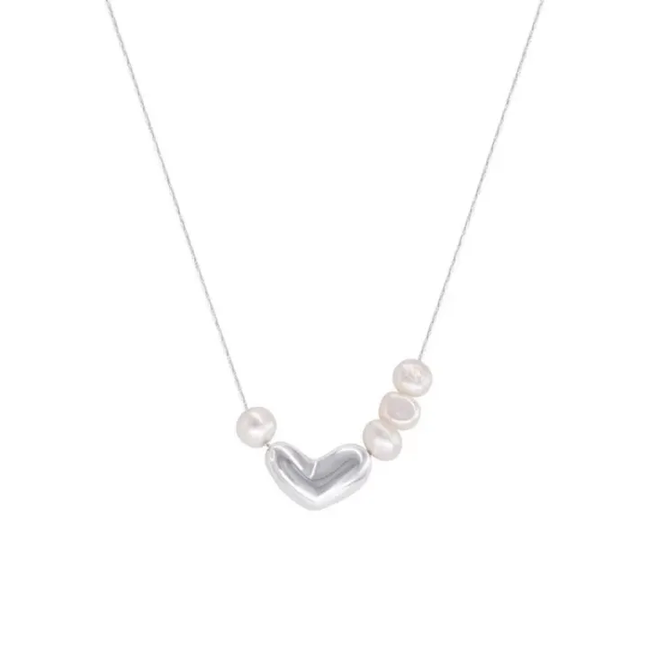 BF%20CLUB%20925%20Sterling%20Silver%20Necklace%20For%20Women%20Pearl%20Heart%20Engagement%20Fine%20Jewelry%20Wedding%20Party%20Birthday%20Gift%20-%20Image%205