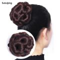 Sutuiying Synthetic 1PC woman invisible natural Short Curly 2025 New Wig Clip Fluffy Pear Blossom wig Headdress Clip. 