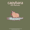 Capybara Patch Iron On Patches For Clothing Stickers Embroidered Patches On Jackets DIY Clothes Stripes Stickers. 