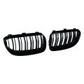 FORIDE 2X Gloss Black Front Kidney Grill Grille for E92 E93 3-Series 328I 335I Coupe 2011-2013. 