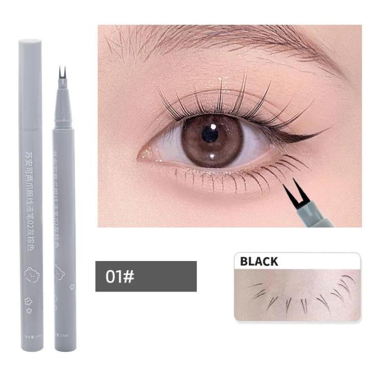 Yuanyan%20Ultra-thin%202%20Fork%20Tip%20Liquid%20Eyeliner%20Lower%20Eyelash%20Pen%20Makeup%20Quick%20Dry%20Smooth%20Eye%20Liner%202%20Point%20Eyebrow%20Tattoo%20Pencil%20Cosmetic%20-%20Image%205