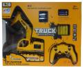 Remote Control Jcb Excavator Toy Truck (Yellow, Black). 