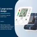 Digital Upper Arm Blood Pressure Monitor - Automatic BP Machine with Heart Rate Pulse Detection & Large LCD Display. 