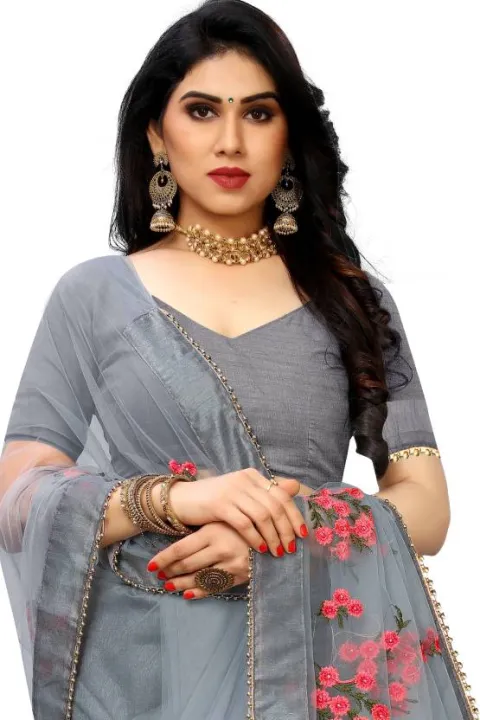 Fabdale%20Red%20Embroidered%20Net%20Bollywood%20Saree%20%7C%20Party%20&%20Festive%20Wear%20(PATL-001)%20-%20Image%2010